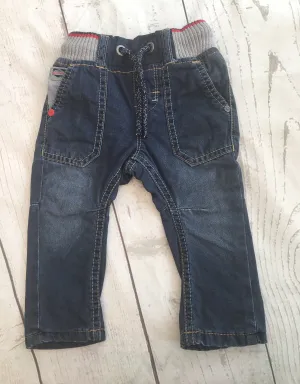 3-6 Months Lined Skinny Jeans