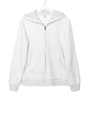 Adult Classic Zip Hoodie - Light Heather Grey