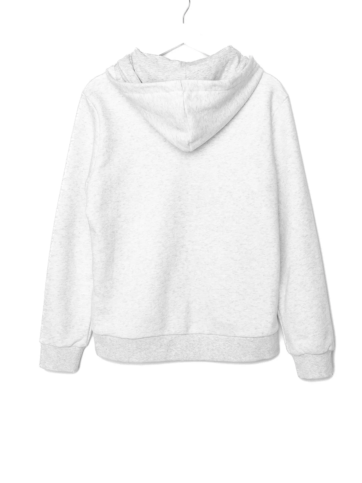 Adult Classic Zip Hoodie - Light Heather Grey