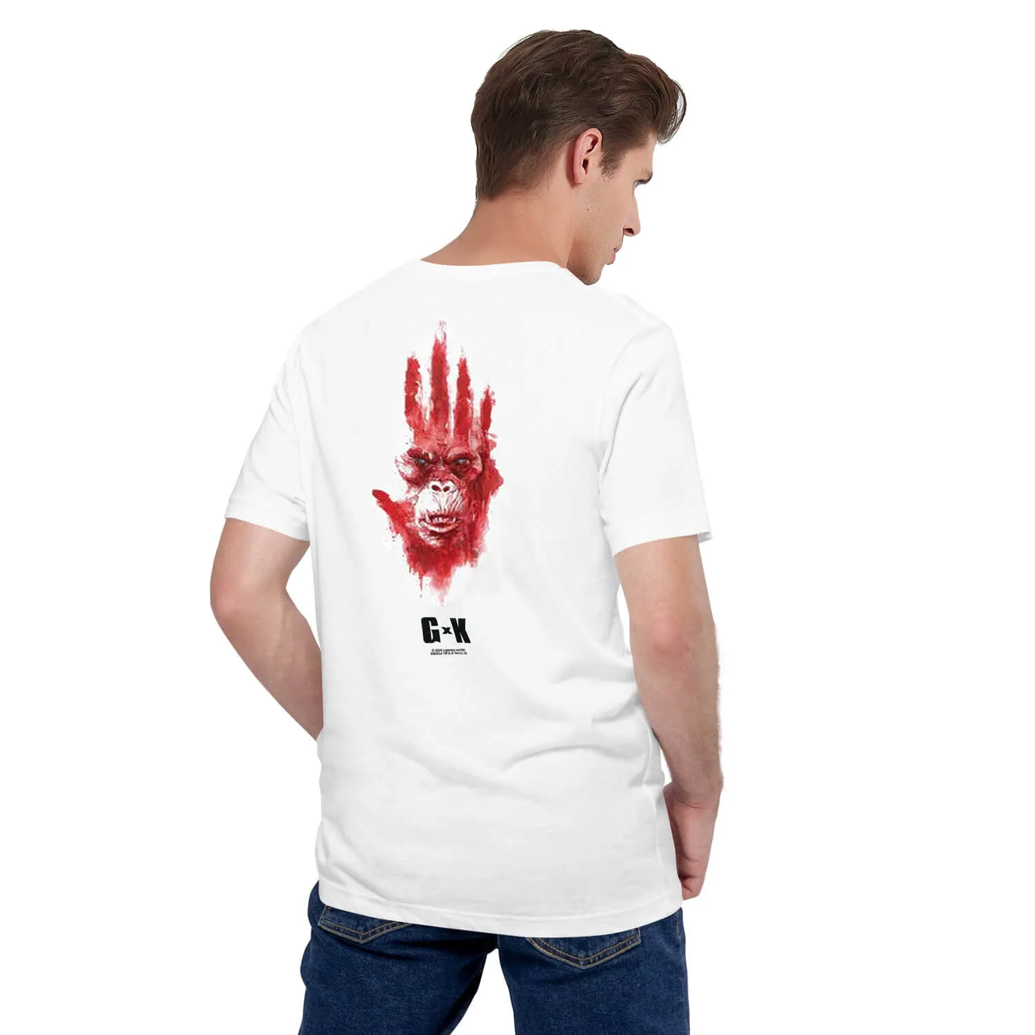 Adult GxK T-shirt Cusual Plus Size Skar King Shirt Cosplay Costume for Men