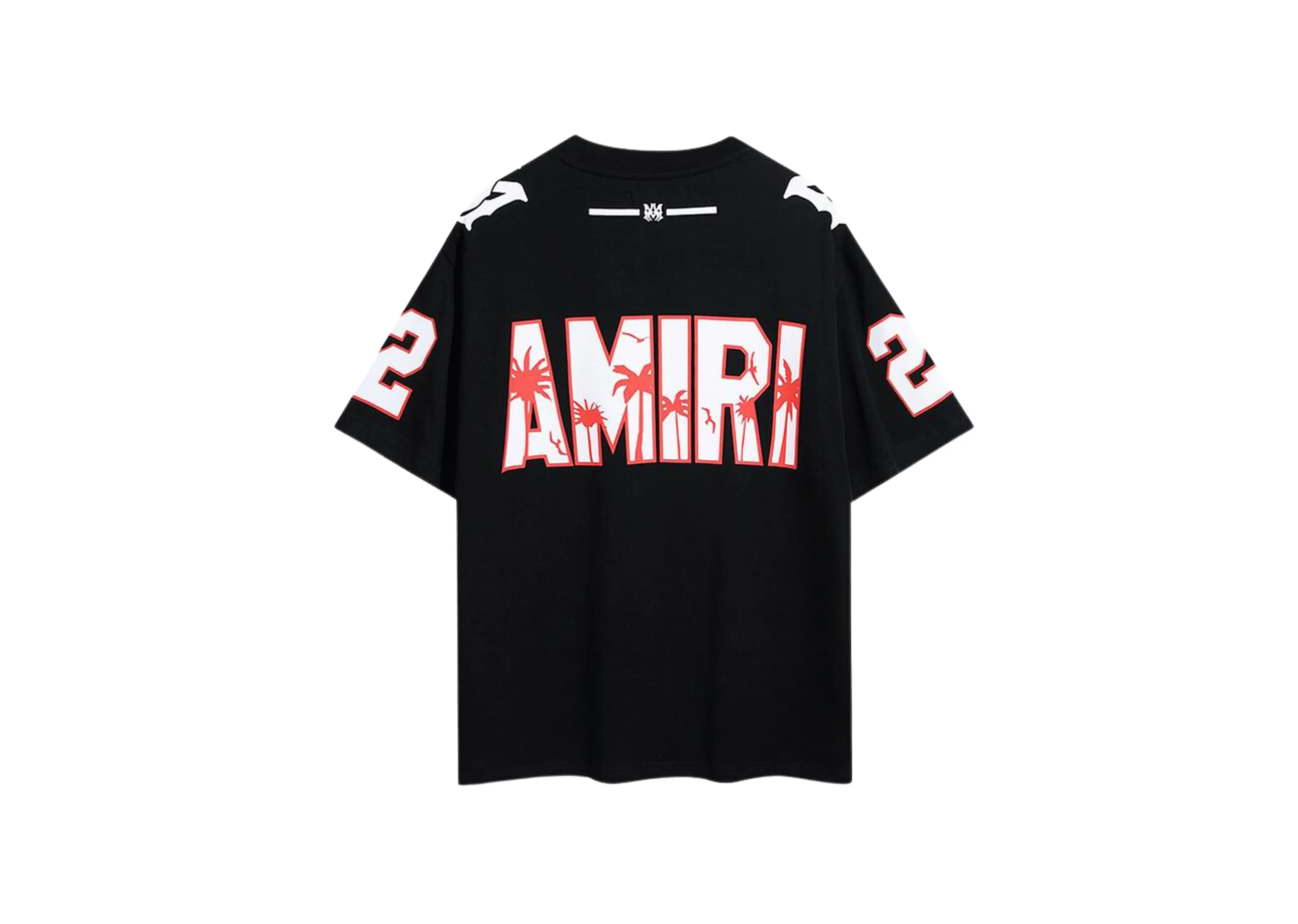 Amiri - Printed Logo 22 Black T-Shirt