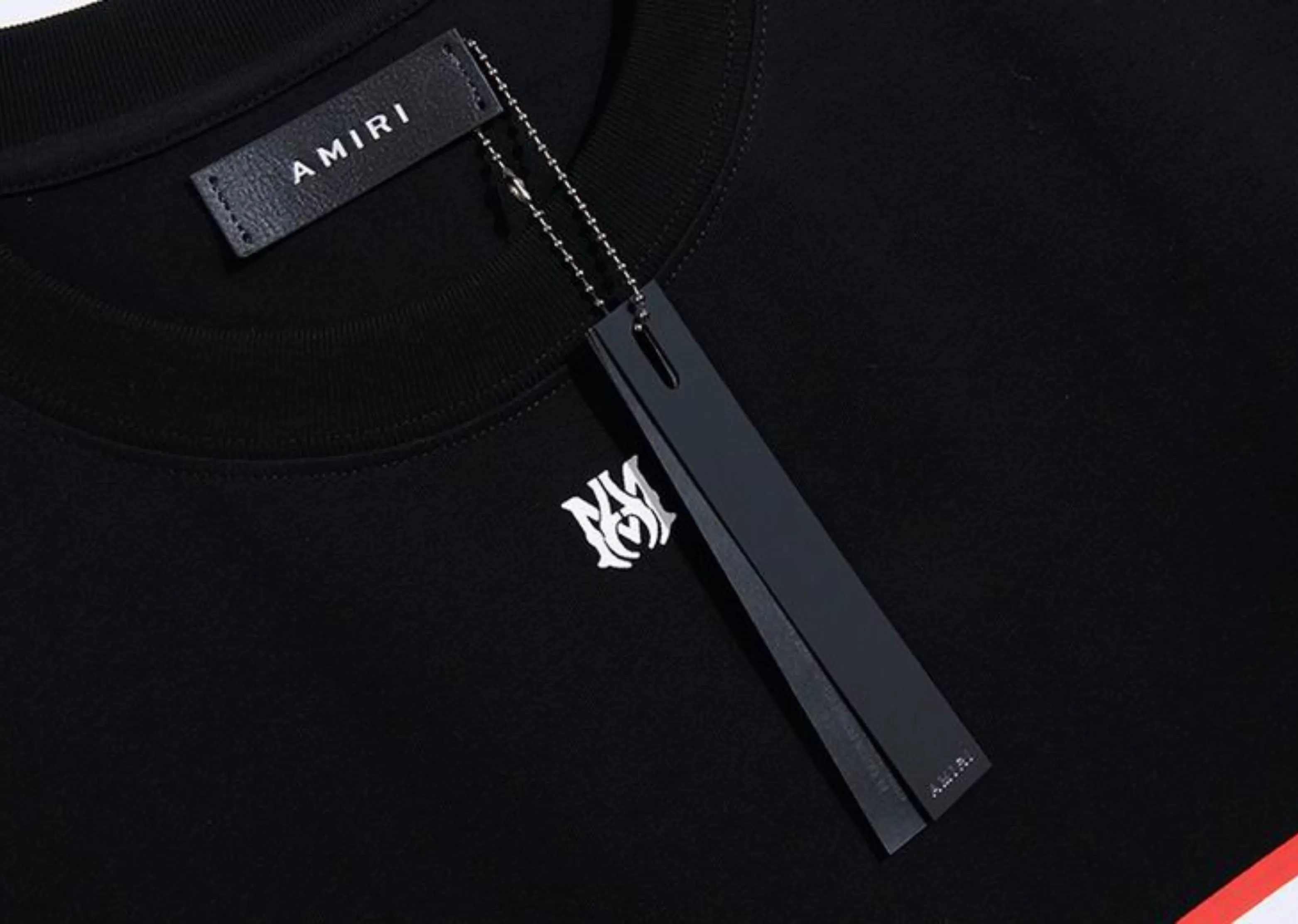 Amiri - Printed Logo 22 Black T-Shirt