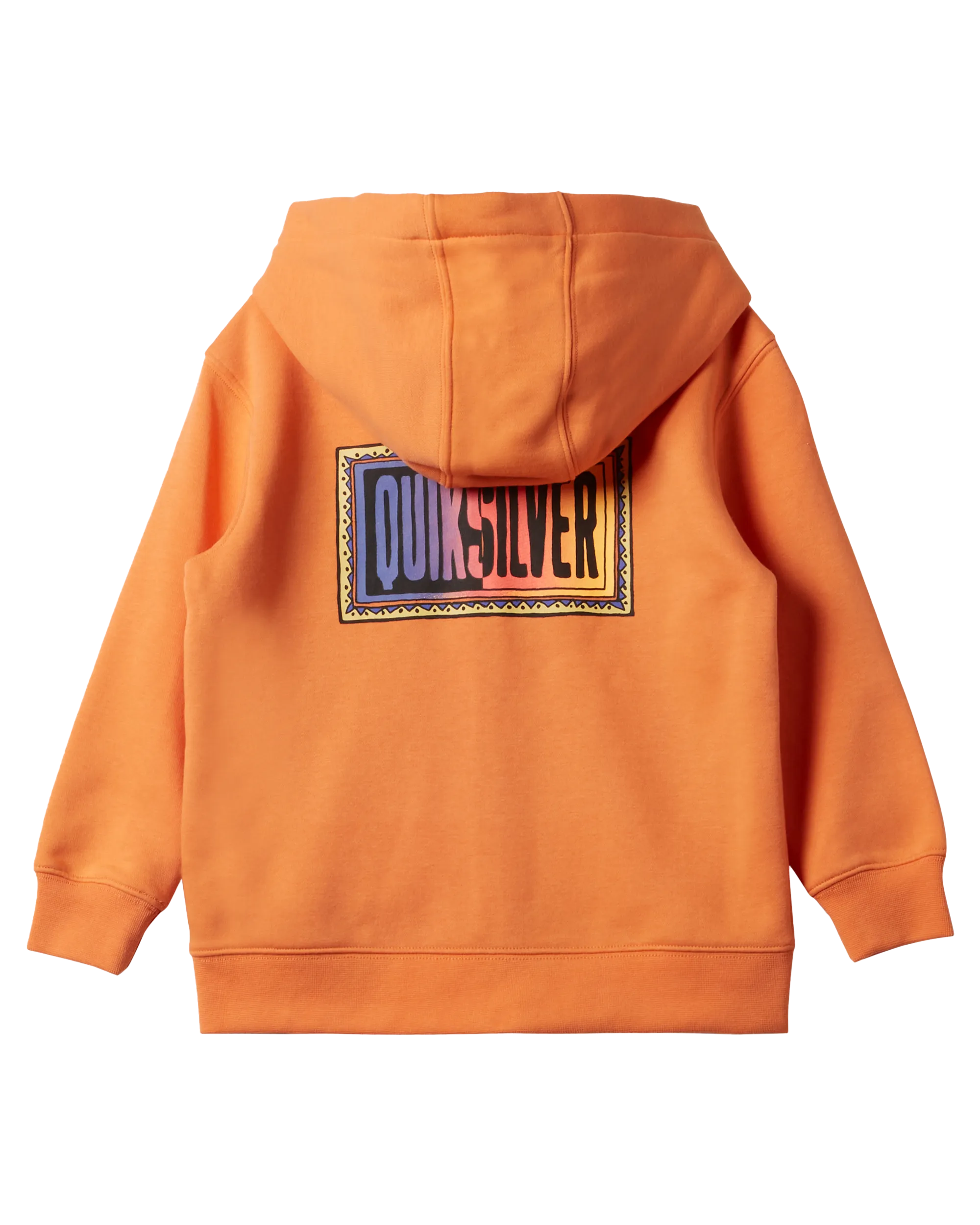 Boys Day Tripper Zip Hoodie in Tangerine