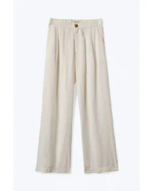 Brixton Vintage Linen Wide Leg Pant