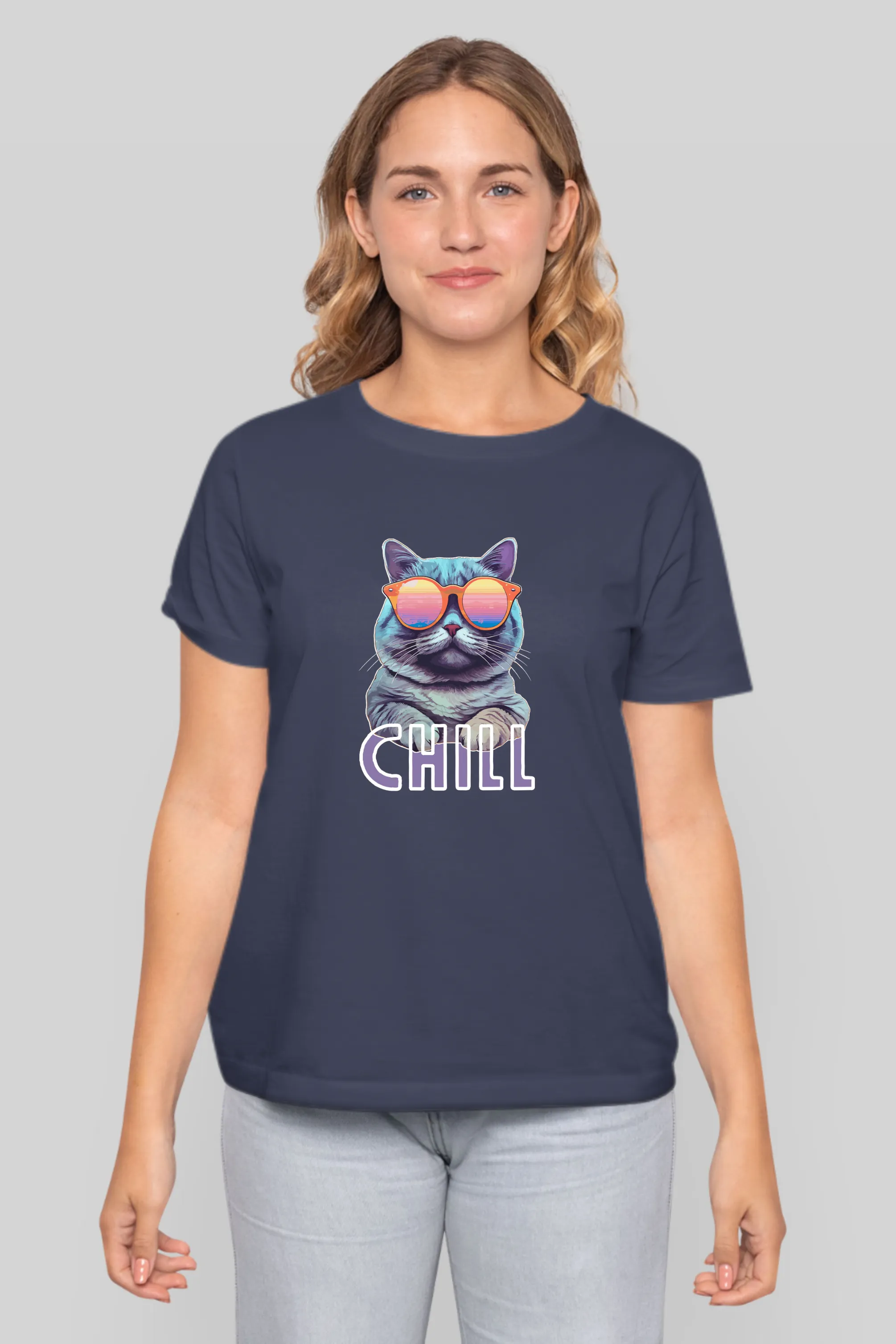 Chill Printed T-shirt for women