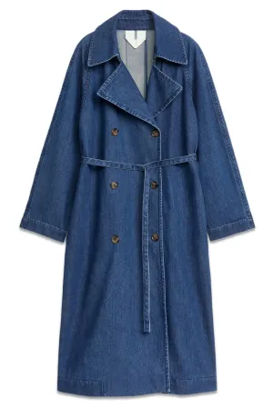 Denim Trench Coat