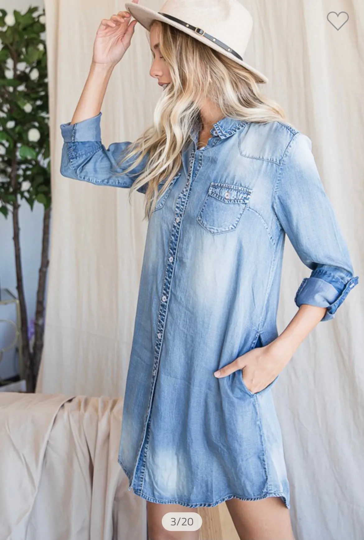 Denim Wonder Duster/ Dress