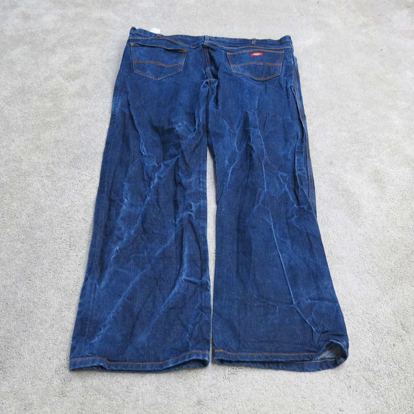 Dickies Jeans Mens 44X34 Blue 100% Cotton High Rise Denim Straight Leg Casual