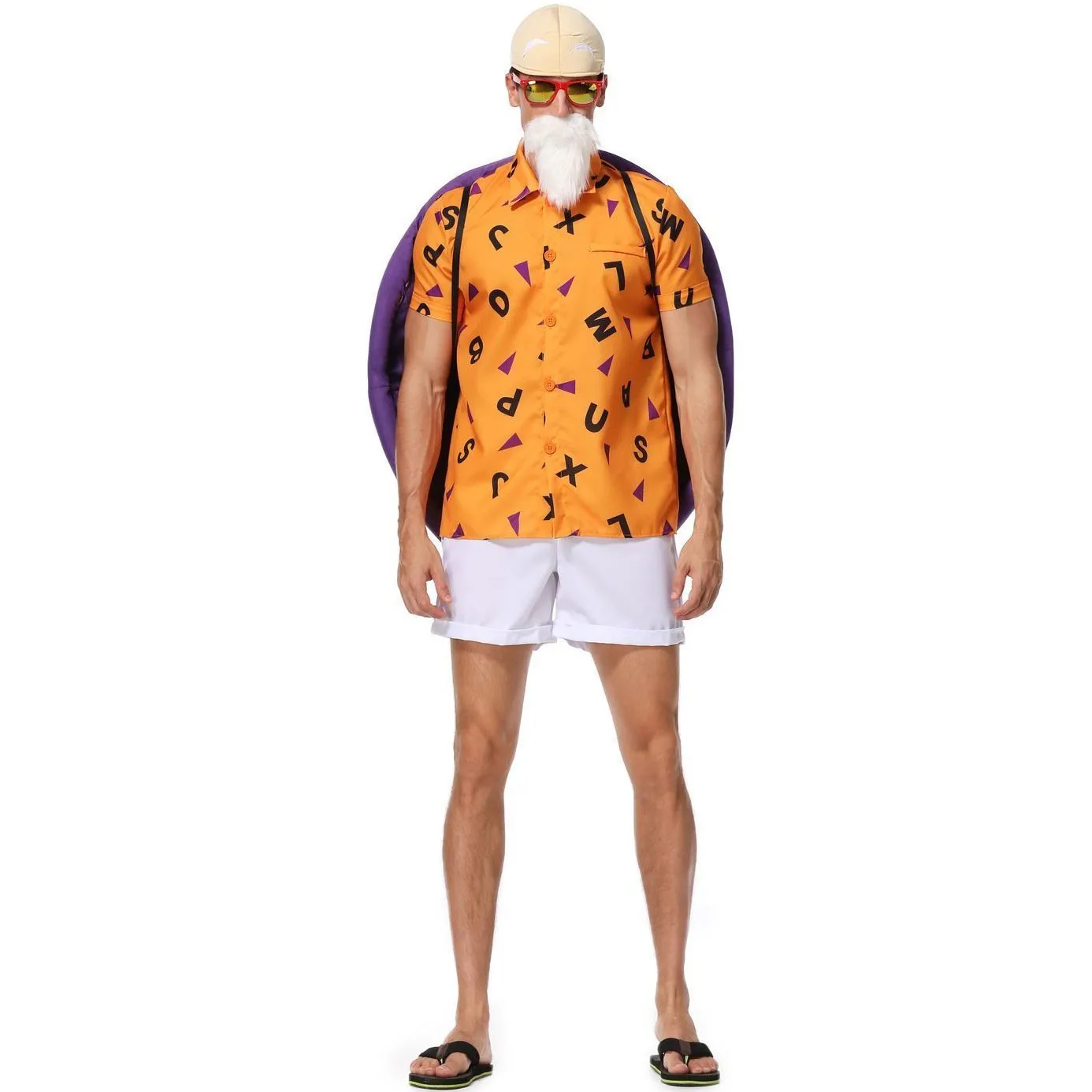 Dragon Ball Z Master Roshi Men's Costume Cosplay Halloween