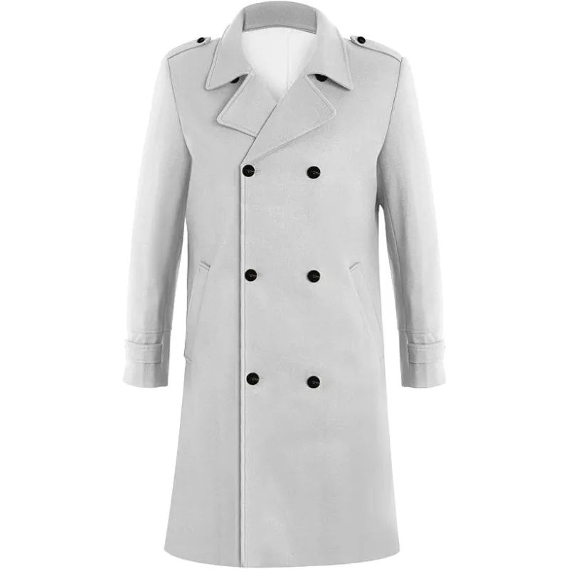 Ericson - Trench Coat with Lapel Collar - Elegant - Fashionable - Ideal for Autumn/Winter