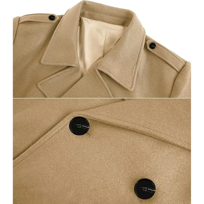 Ericson - Trench Coat with Lapel Collar - Elegant - Fashionable - Ideal for Autumn/Winter