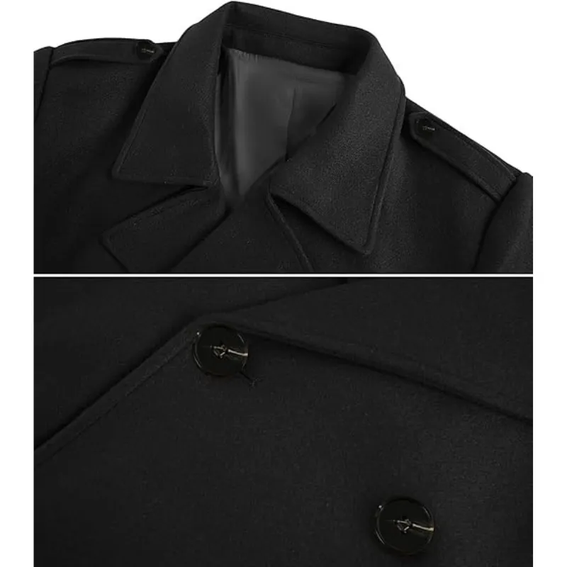 Ericson - Trench Coat with Lapel Collar - Elegant - Fashionable - Ideal for Autumn/Winter