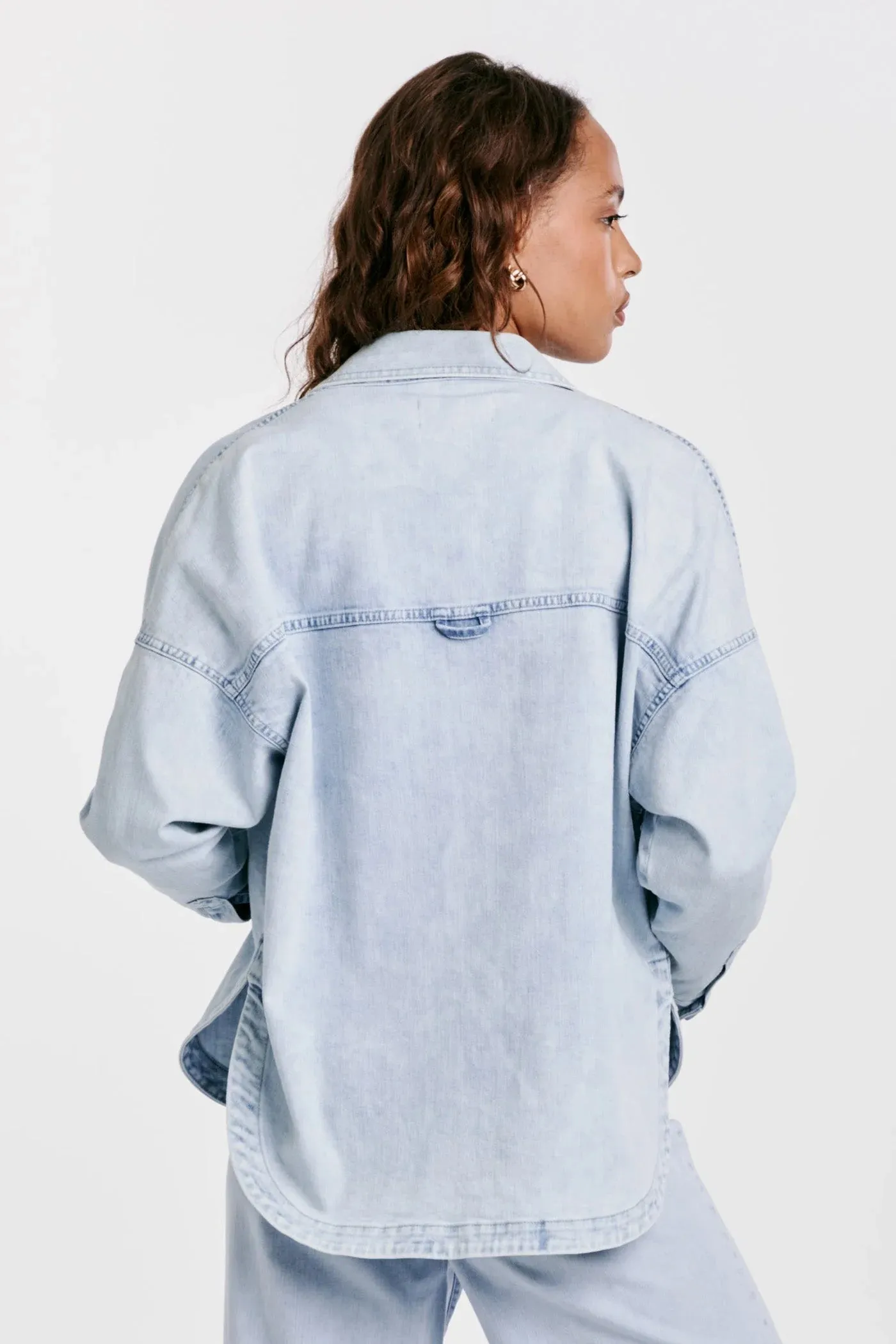 Gina Denim Shirt Jacket