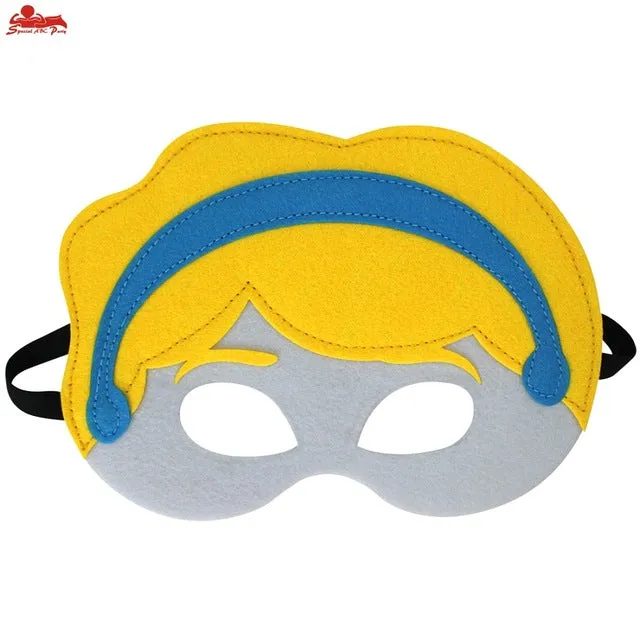 Girls Costume Mask Masquerade Performance Half Face Sequin Lace Mask Princess