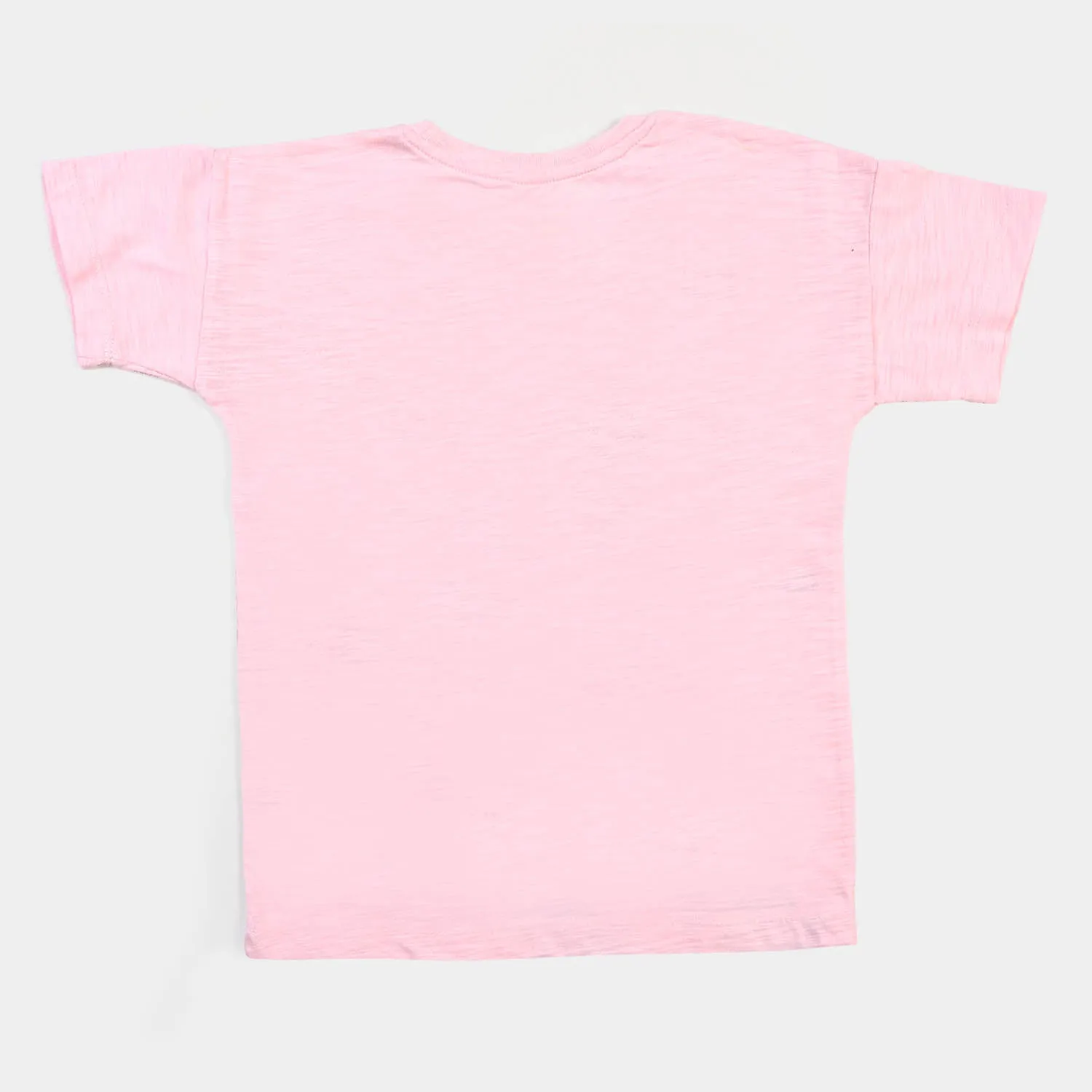 Girls Slub T-Shirt Dance - Light Pink