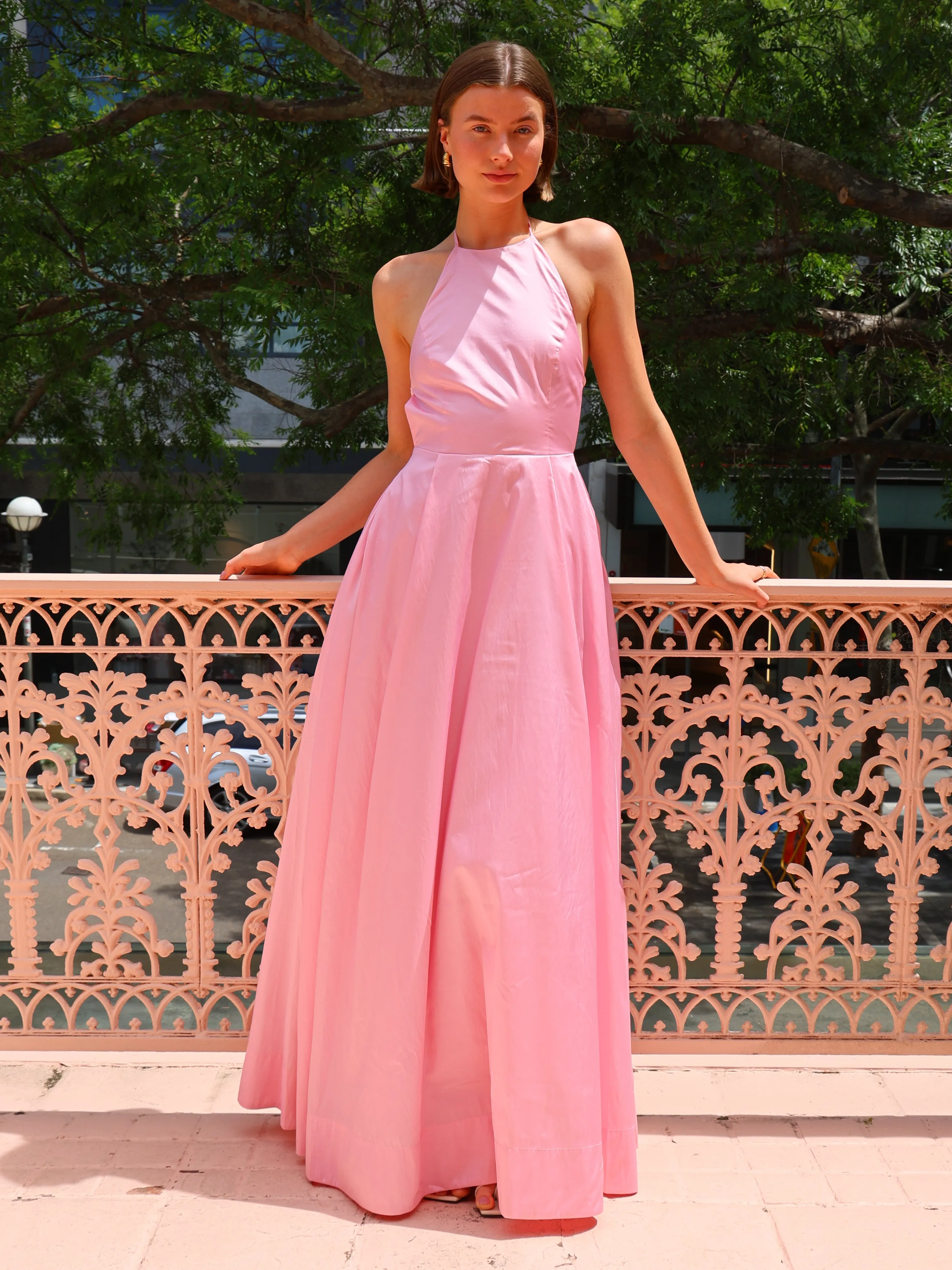 Hansen & Gretel Gilda Gown in Sherbet