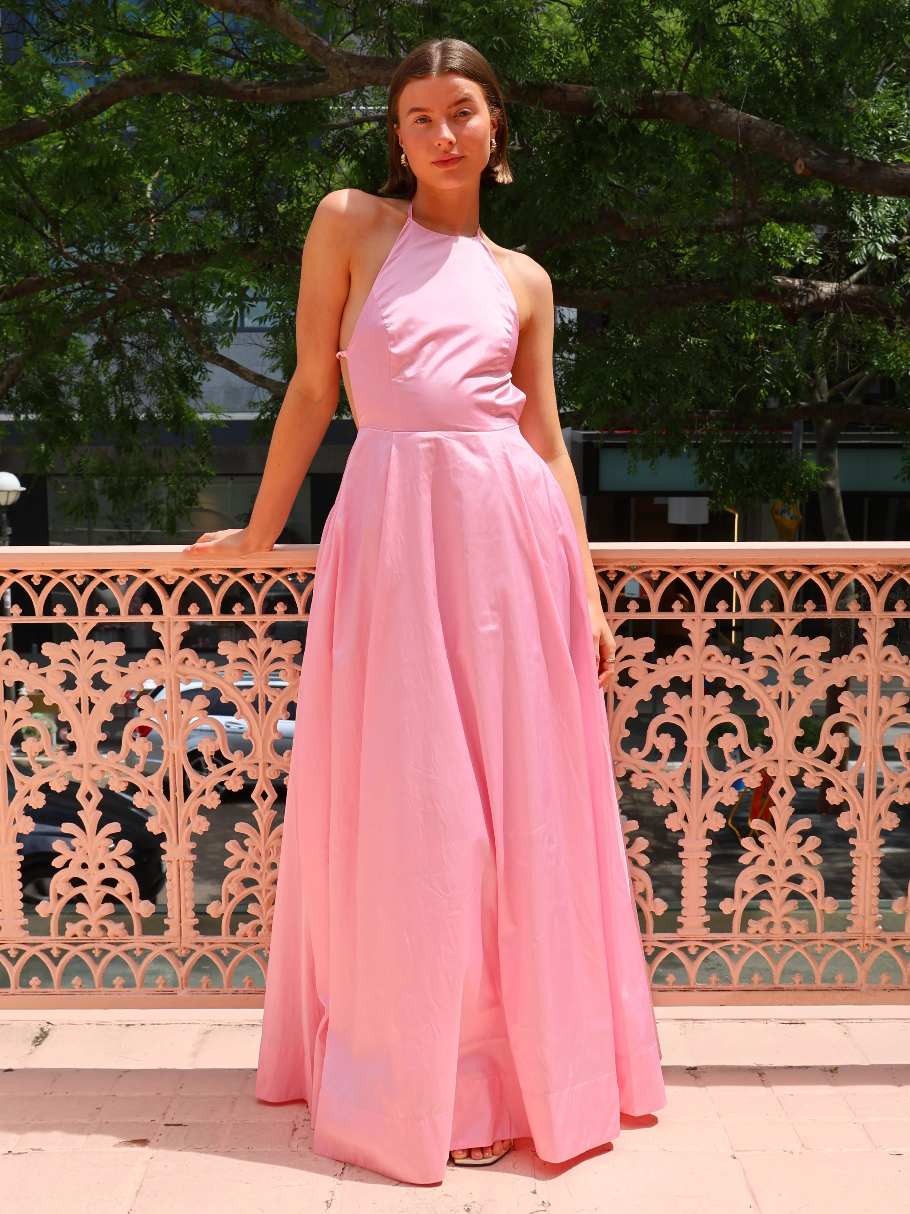 Hansen & Gretel Gilda Gown in Sherbet