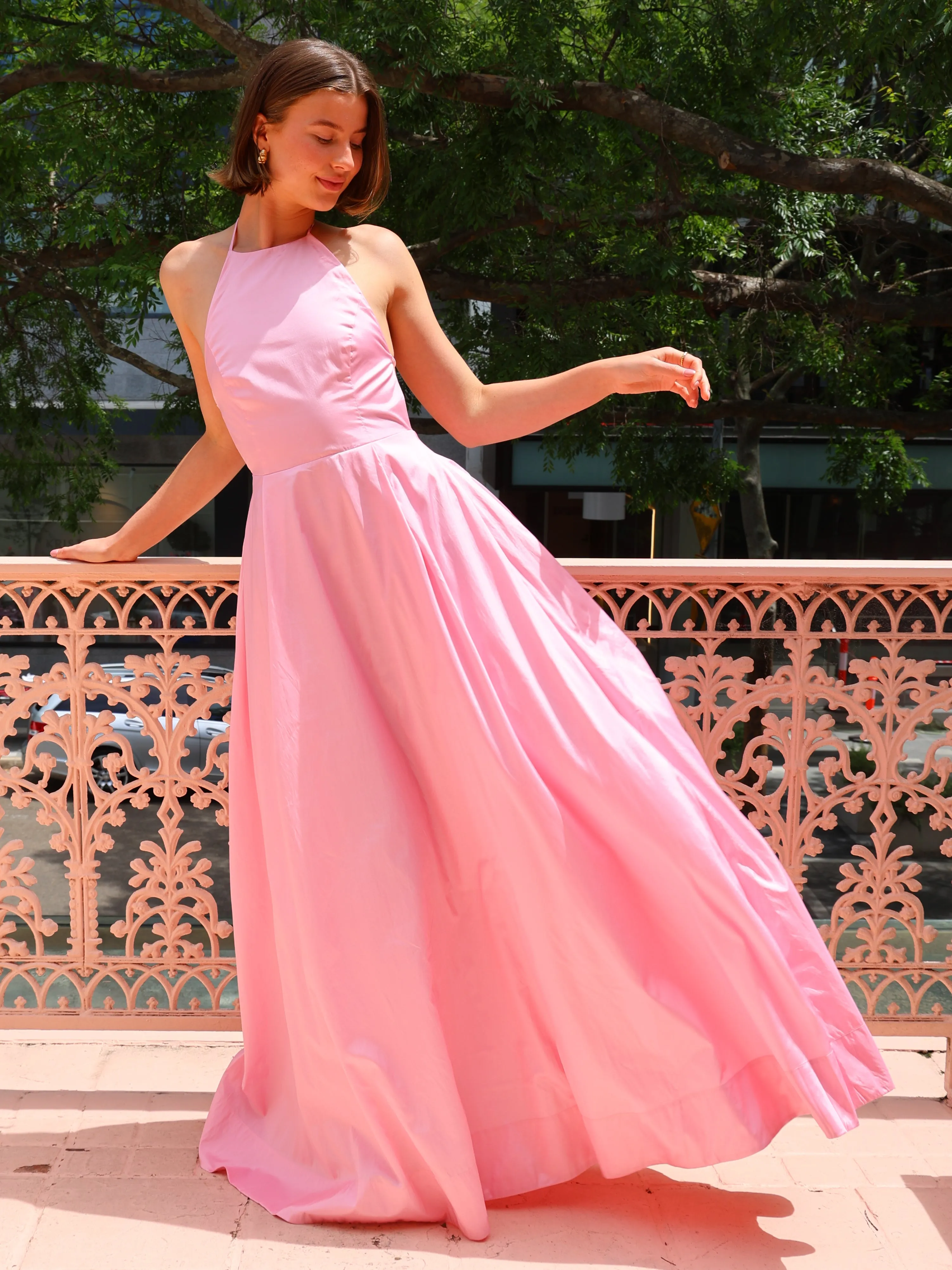 Hansen & Gretel Gilda Gown in Sherbet