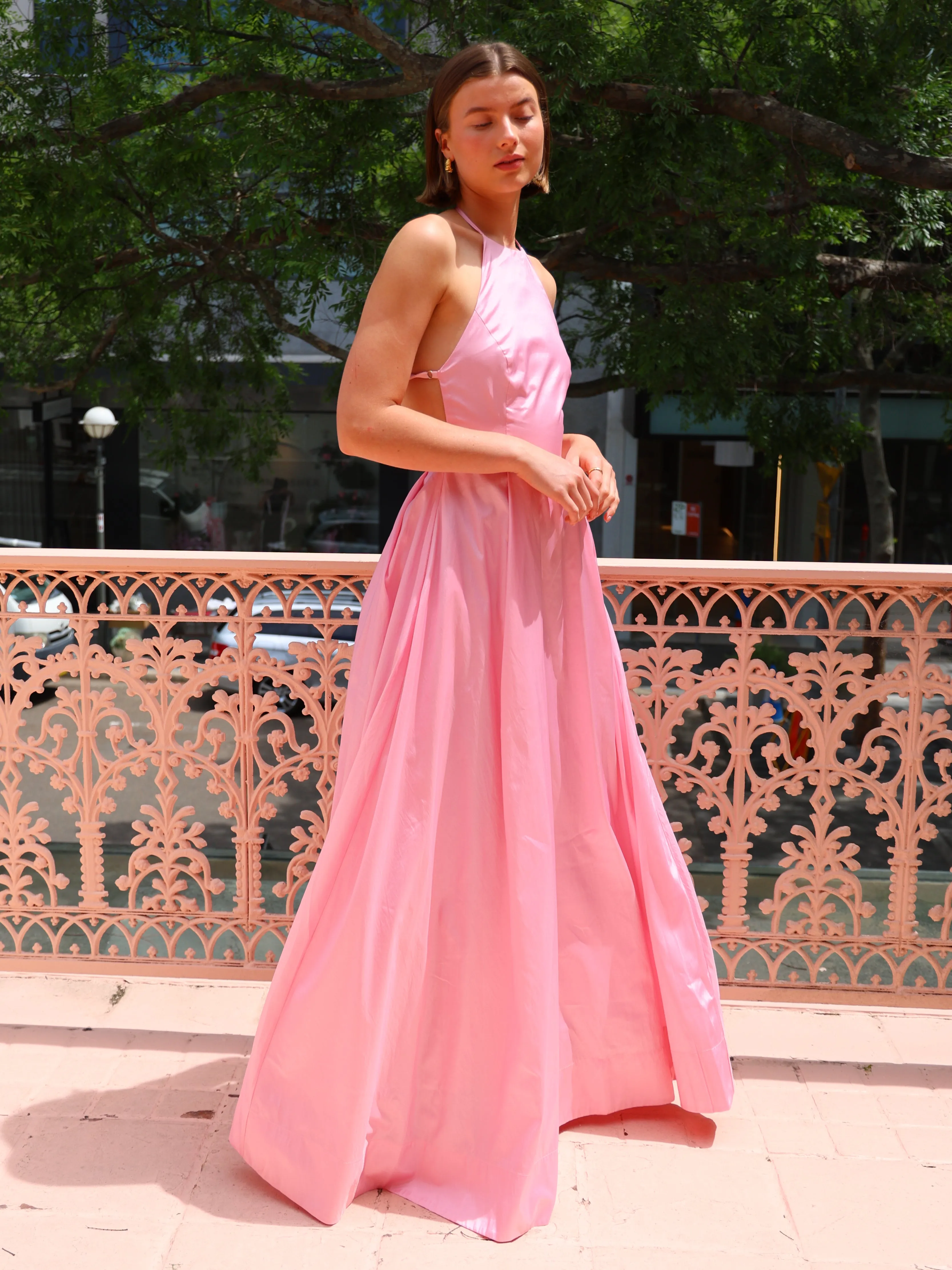 Hansen & Gretel Gilda Gown in Sherbet