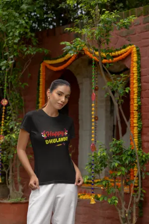 Happy Dhoolivandan T-shirt for women