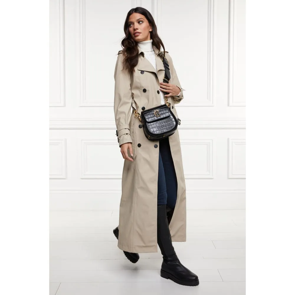 Holland Cooper Kendal Waterproof Long Trench in Stone