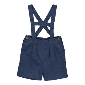 Élias Boy Dungarees in Jean Corduroy