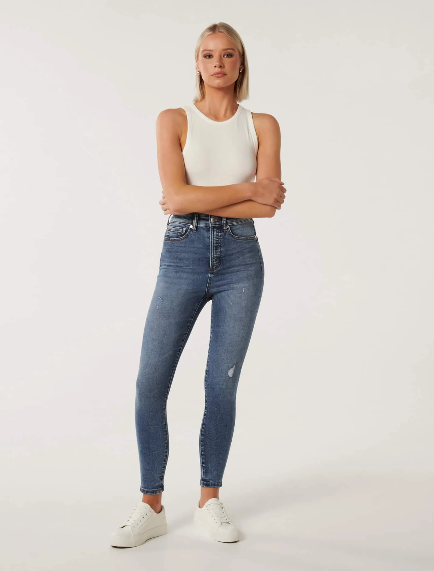 Mila High-Rise Skinny Jeans