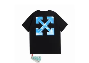 Off-White - Printed Iced Logo Black T-Shirt