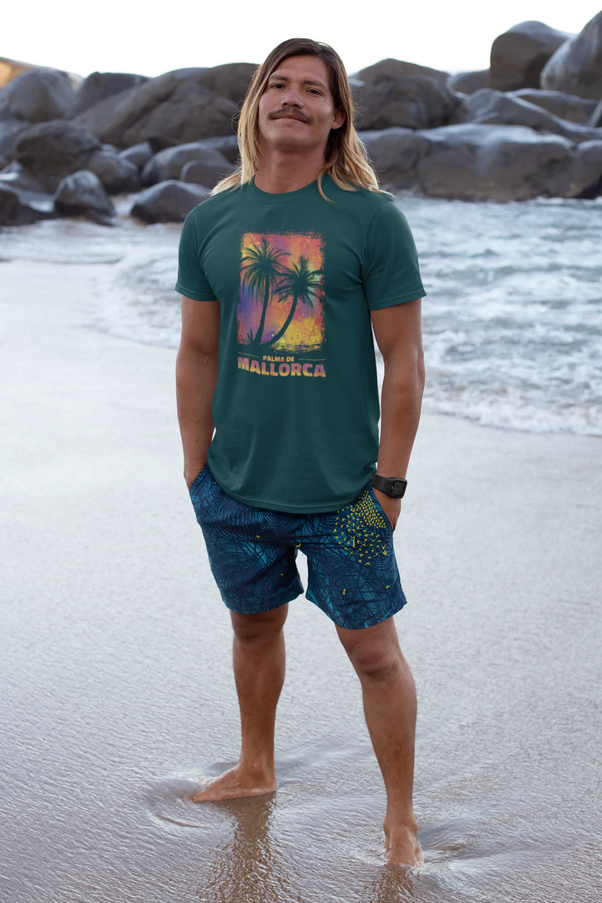 Palma De Mallorca Printed T-shirt for men