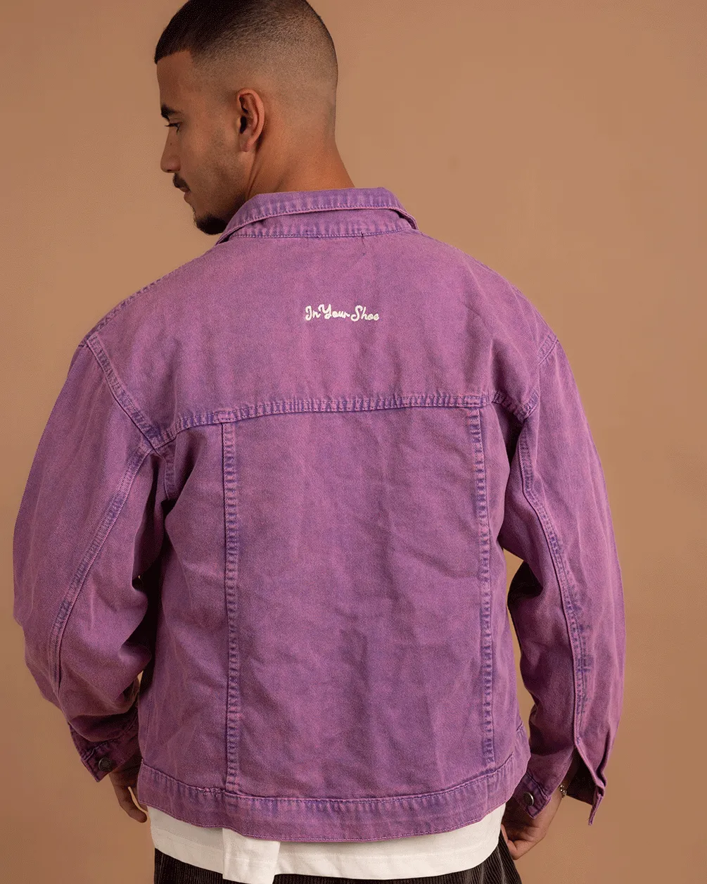 Purple Denim Jacket