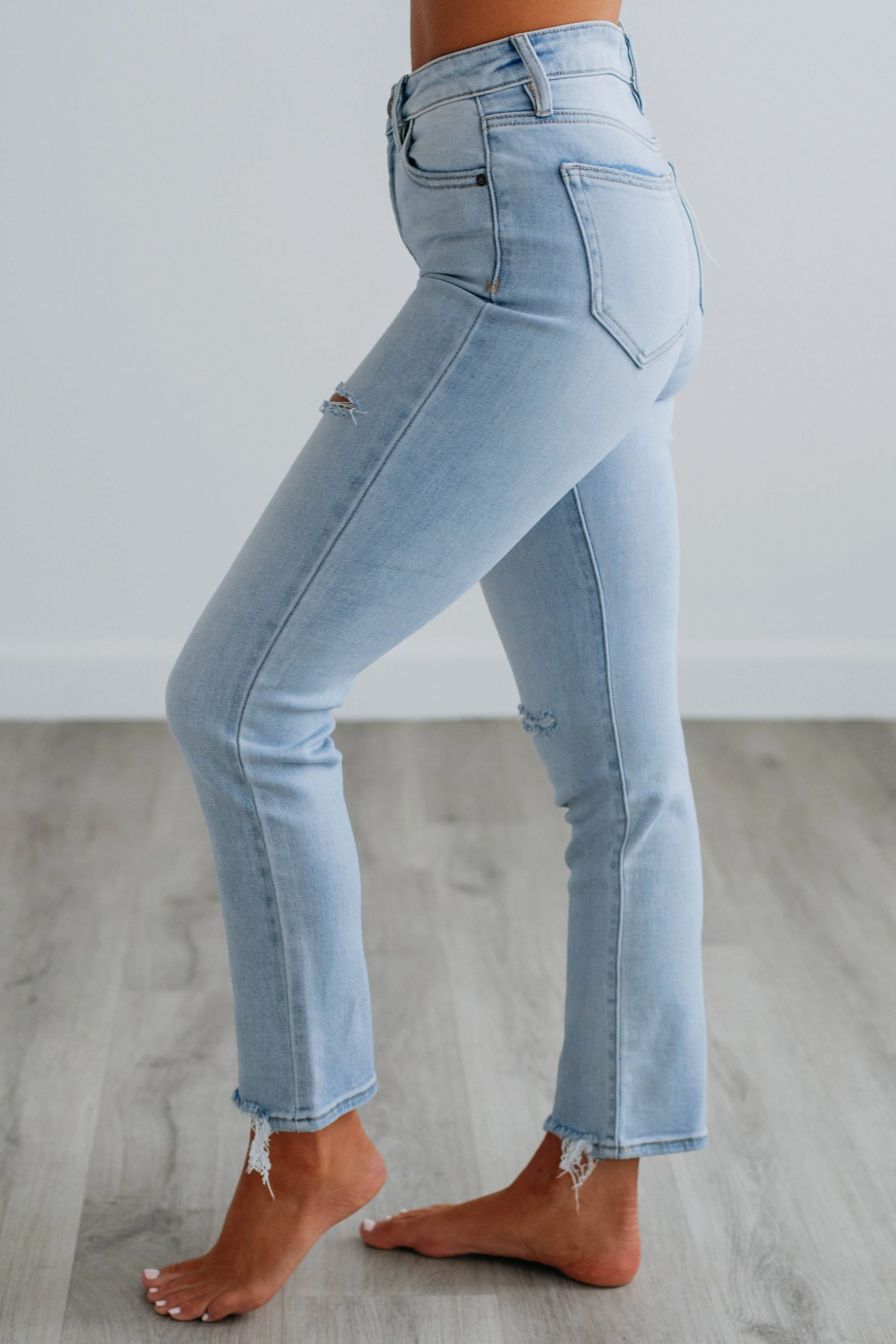 Quinn Hidden Jeans - Light Wash