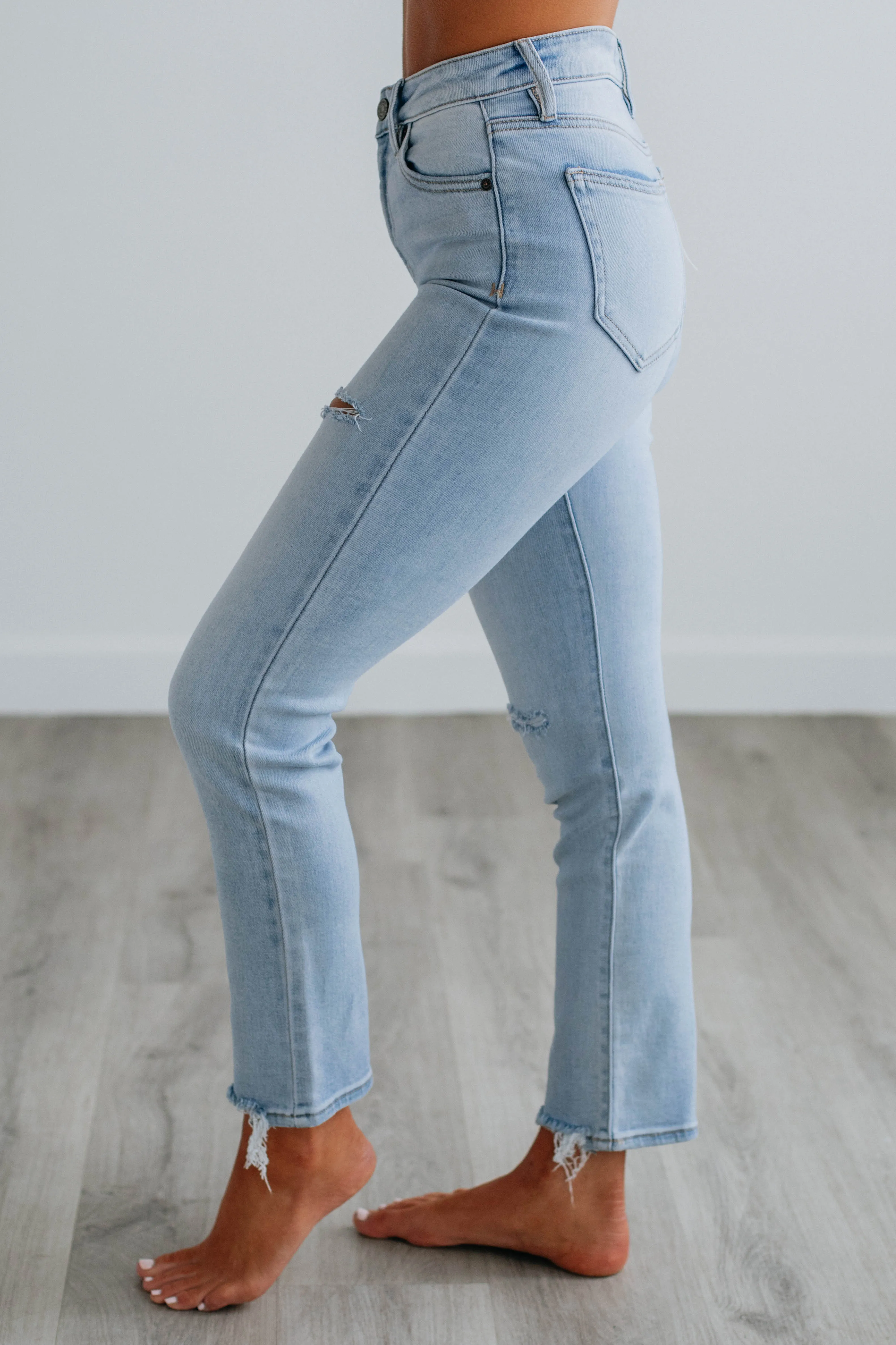 Quinn Hidden Jeans - Light Wash