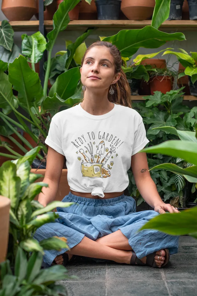 Ready To Garden Printed T-shirt for women