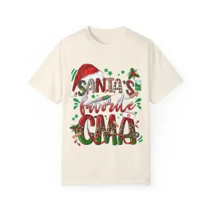 Santa's Favorite CMA Crew Christmas T-Shirt, Holiday Gift, Family Reunion Tee, Festive Apparel, Xmas Party Shirt