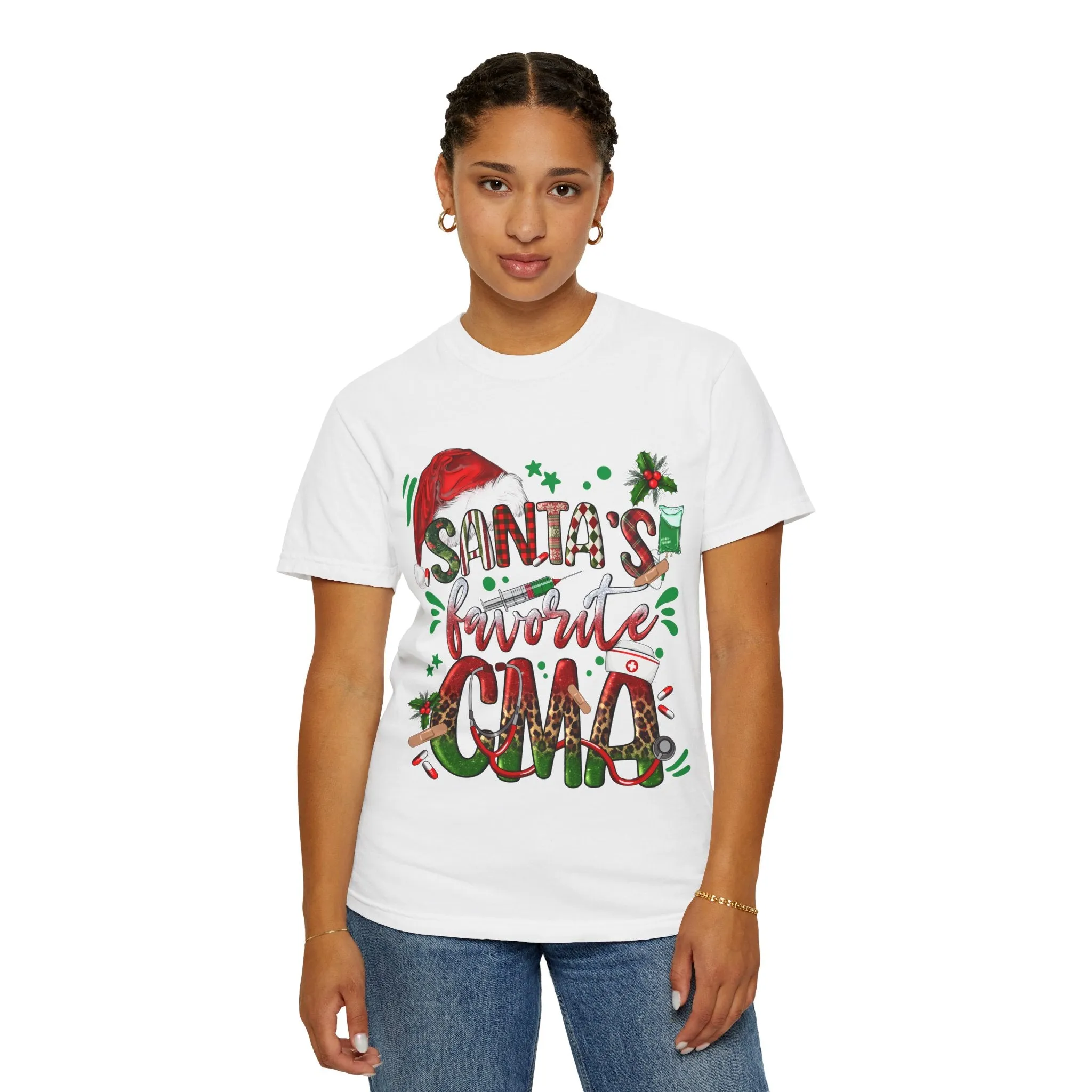 Santa's Favorite CMA Crew Christmas T-Shirt, Holiday Gift, Family Reunion Tee, Festive Apparel, Xmas Party Shirt