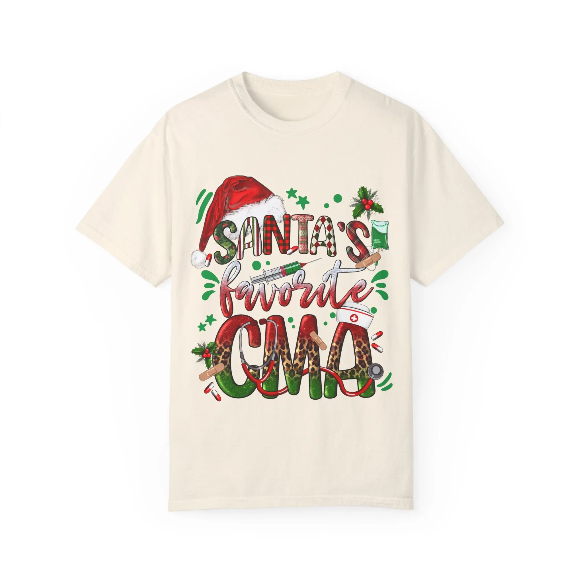 Santa's Favorite CMA Crew Christmas T-Shirt, Holiday Gift, Family Reunion Tee, Festive Apparel, Xmas Party Shirt