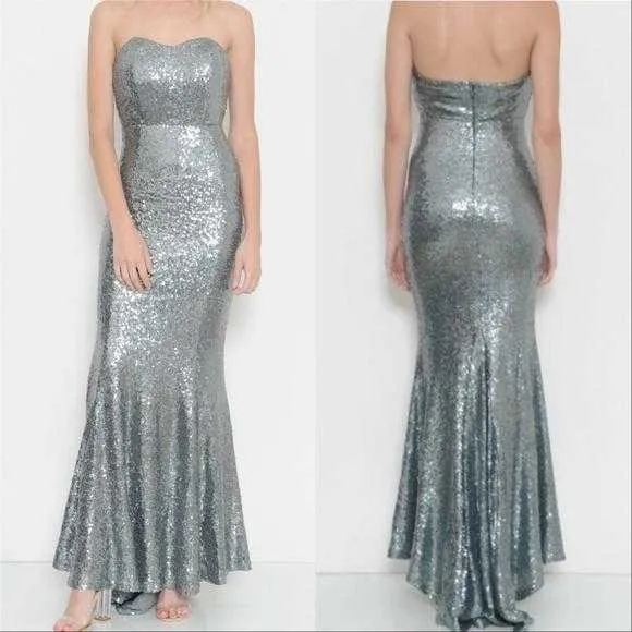 Sequin Gown Dress