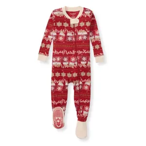 Sleeper Matching Family Pajamas - Hot Cocoa - Cardinal