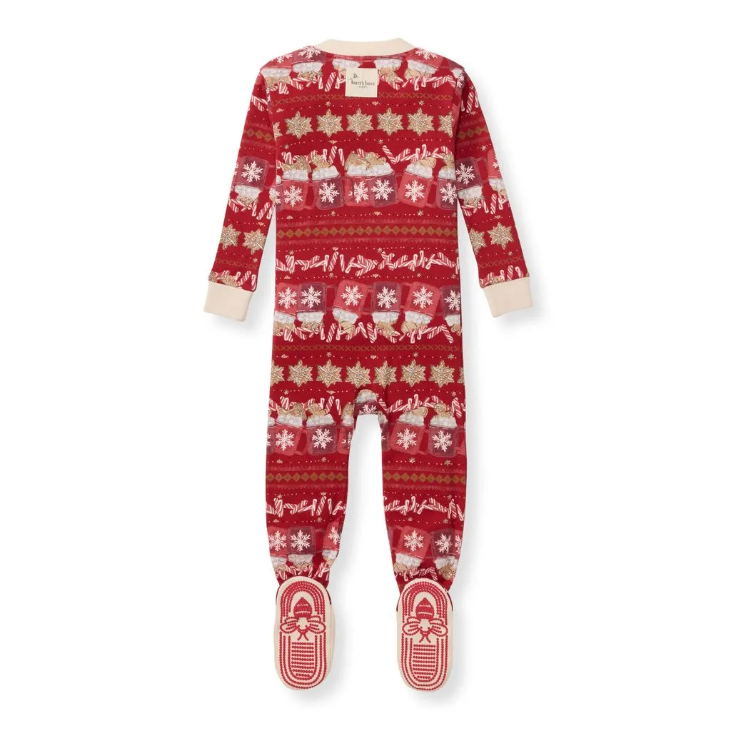 Sleeper Matching Family Pajamas - Hot Cocoa - Cardinal