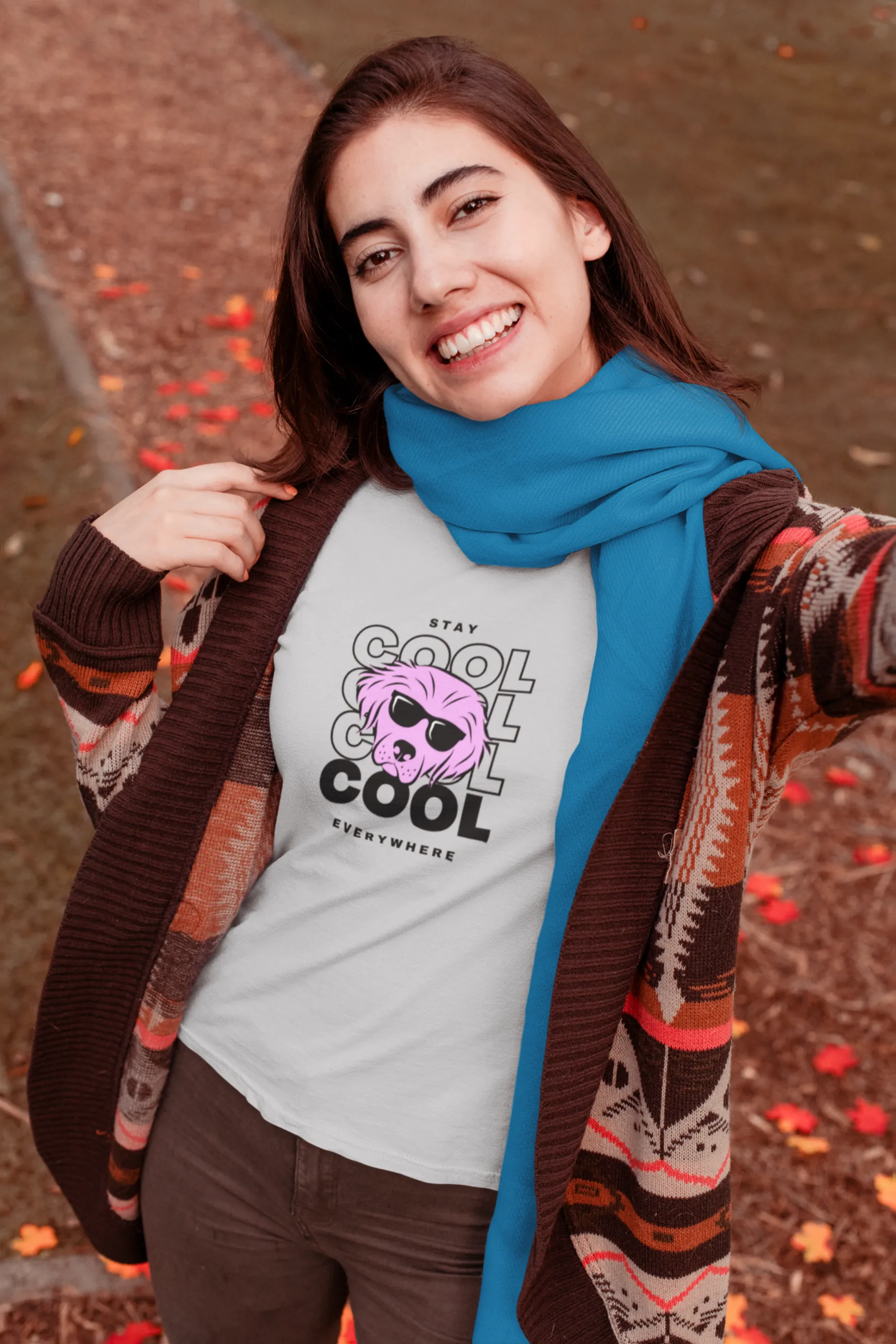 Stay Cool Everywhere Printed T-shirt for women