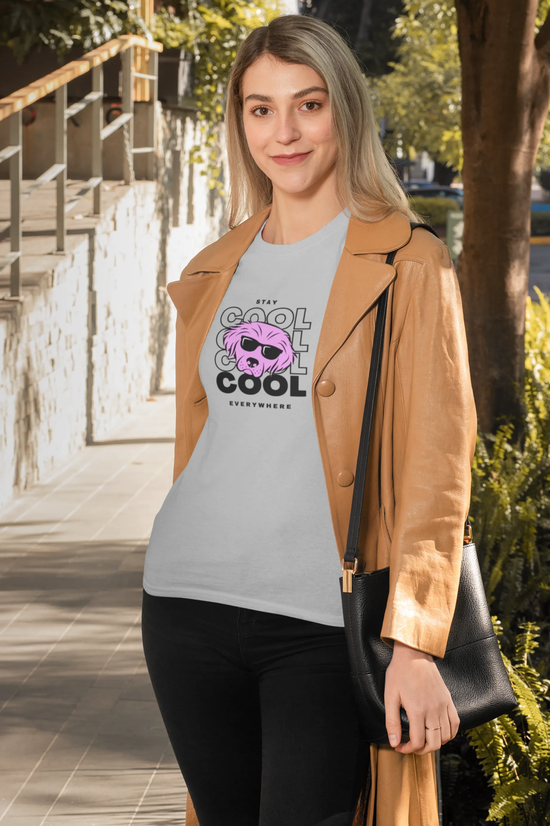 Stay Cool Everywhere Printed T-shirt for women