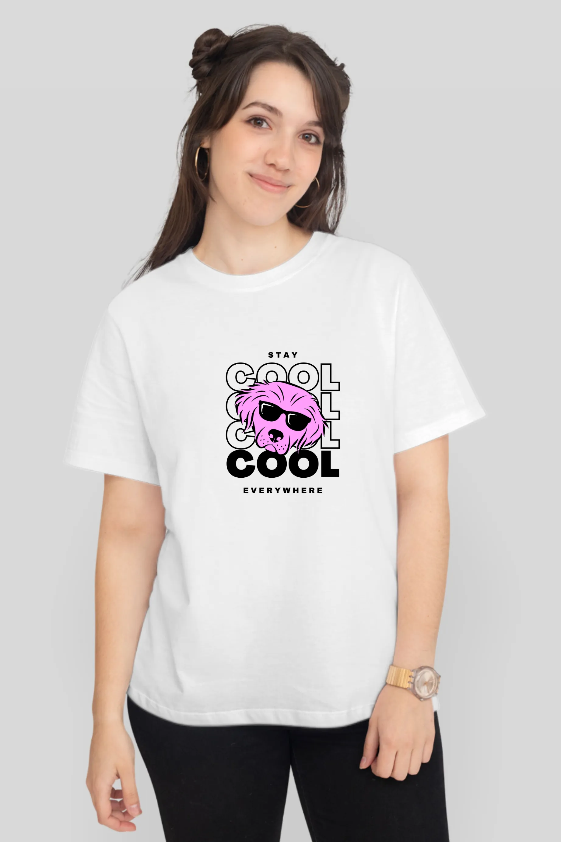 Stay Cool Everywhere Printed T-shirt for women