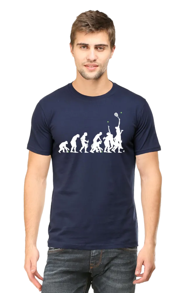 Tennis Evolution Printed T-shirt for men