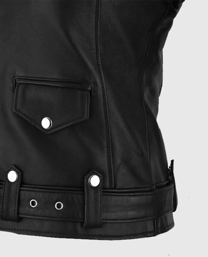 Women's Chic Rider Leather Jacket