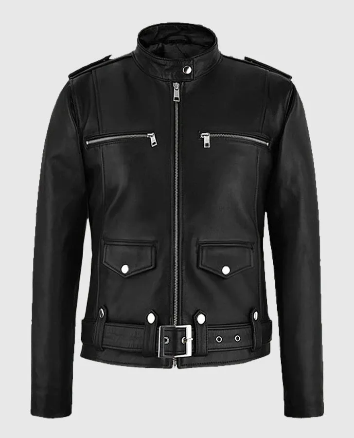 Women's Chic Rider Leather Jacket