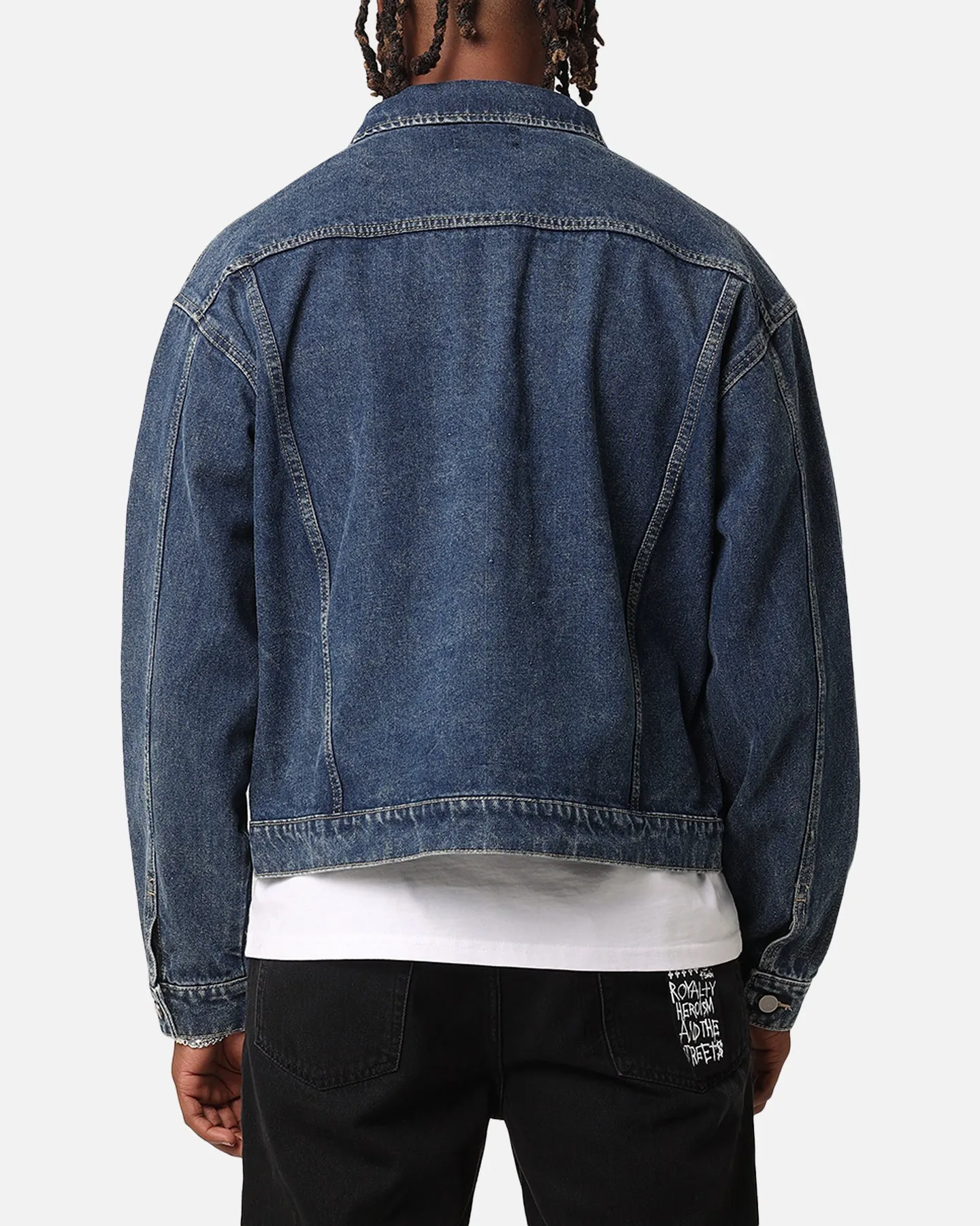 XXIII Classic Trucker Denim Jacket Mid Blue