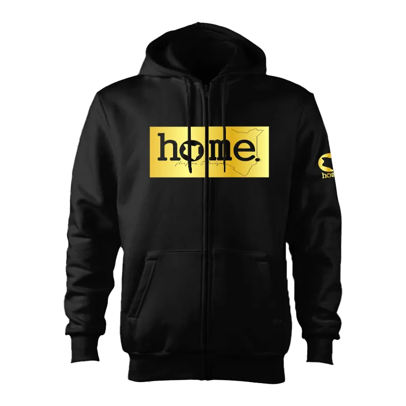 Zip-up Hoodie  - Black (Heavy Fabric)