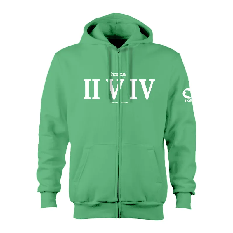 Zip-up Hoodie - Deep Turquoise (Heavy Fabric)