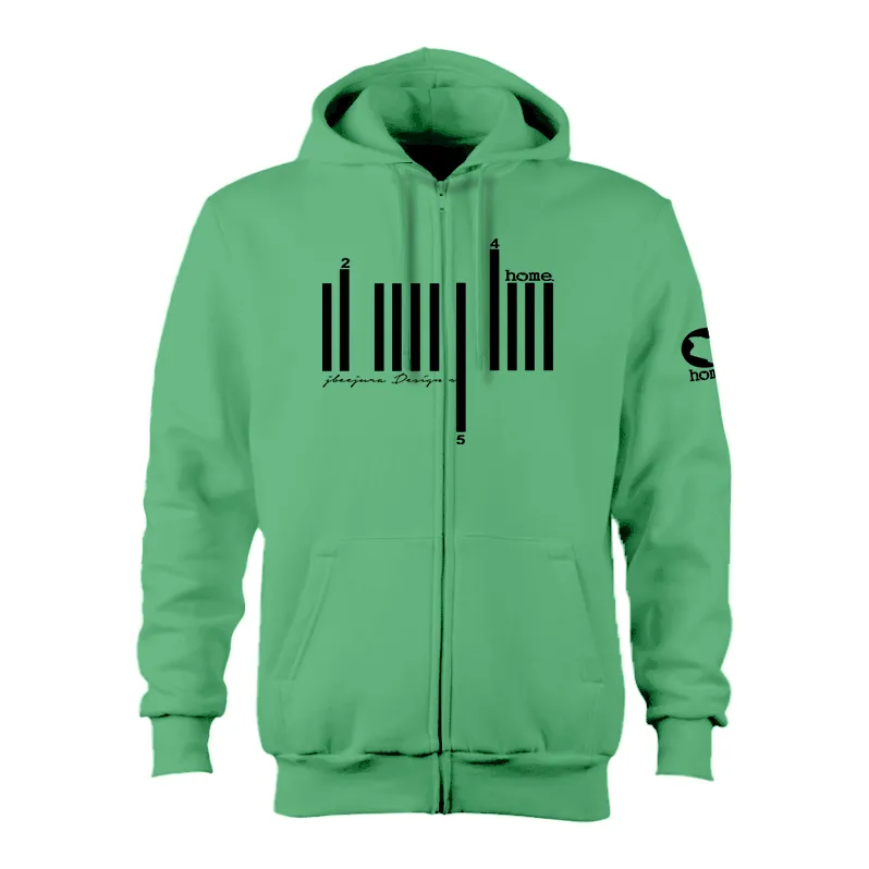 Zip-up Hoodie - Deep Turquoise (Heavy Fabric)